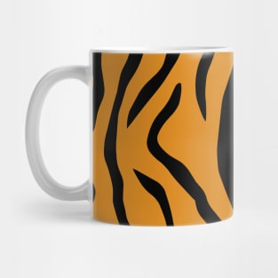 Tiger King Animal Print Art Deco Pattern Design Mug